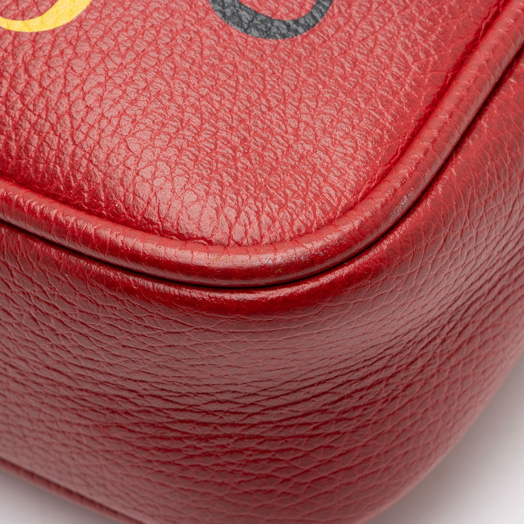 Gucci Leather Logo Messenger