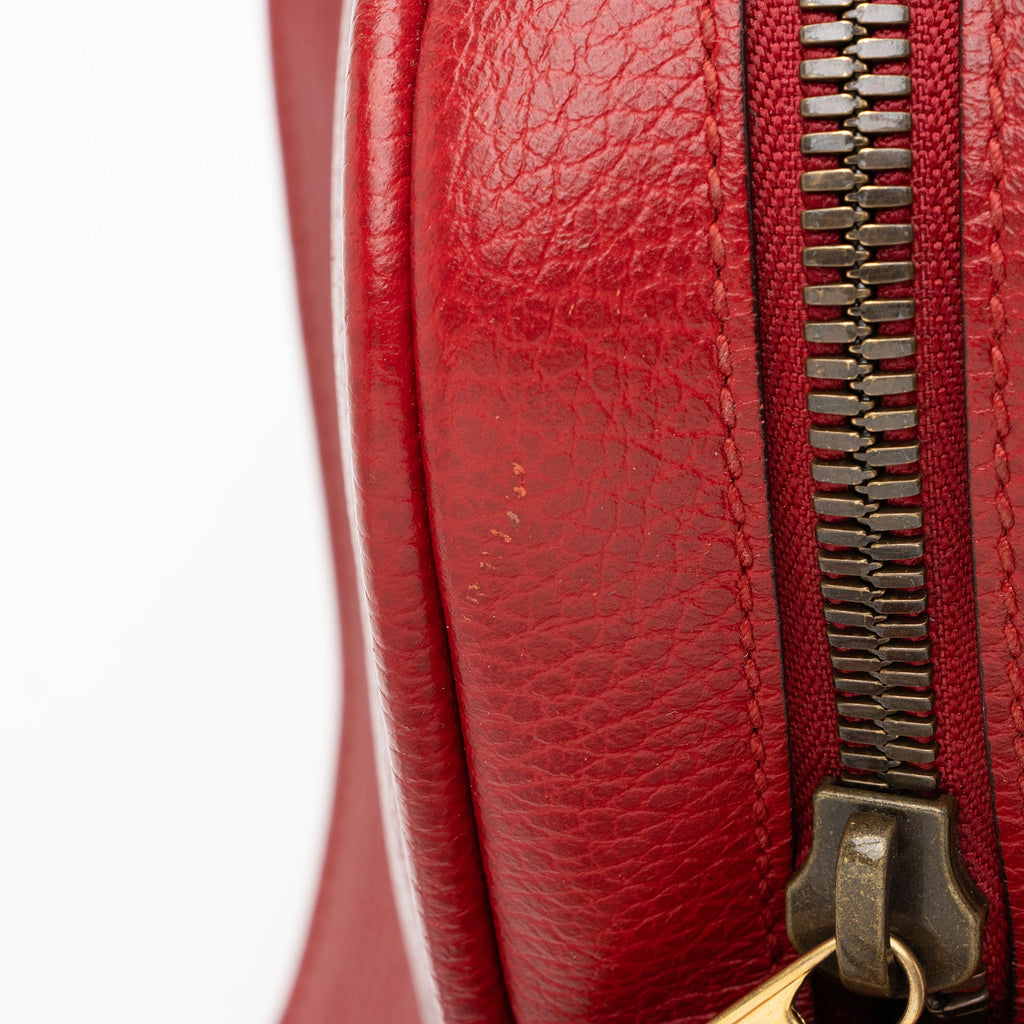 Gucci Leather Logo Messenger
