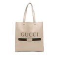 Gucci Leather Logo Tote
