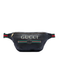 Gucci Leather Logo Web Belt Bag