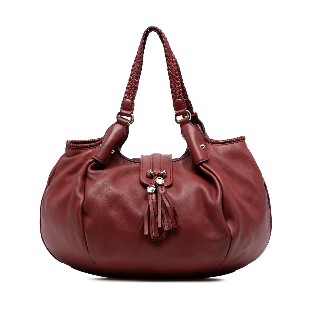 Gucci Leather Marrakech Hobo Bag