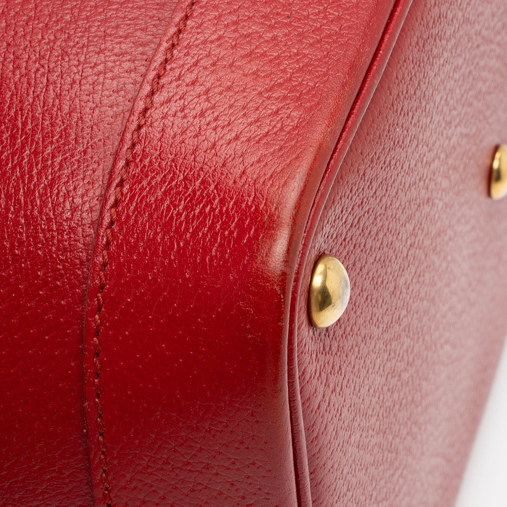 Gucci Leather Neo Vintage Doctors Bag (SHF-s1qCNN)