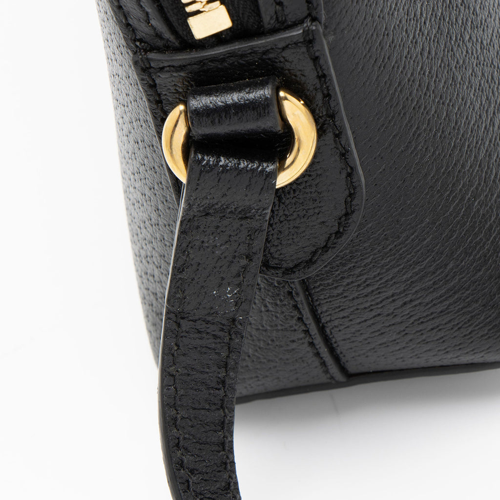 Gucci Leather Ophidia Dome Small Shoulder Bag