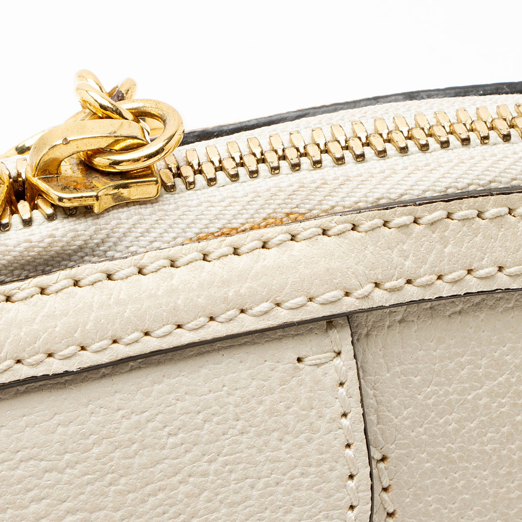 Gucci Leather Ophidia Dome Small Shoulder Bag