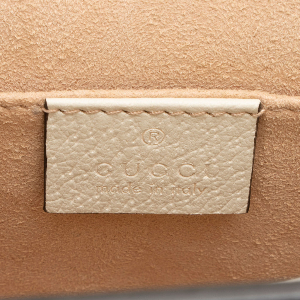 Gucci Leather Ophidia Medium Chain Shoulder Bag