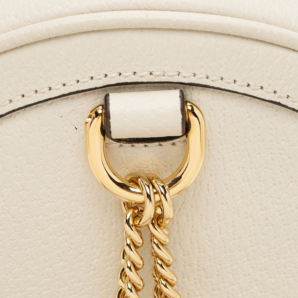 Gucci Leather Ophidia Round Mini Backpack - FINAL SALE