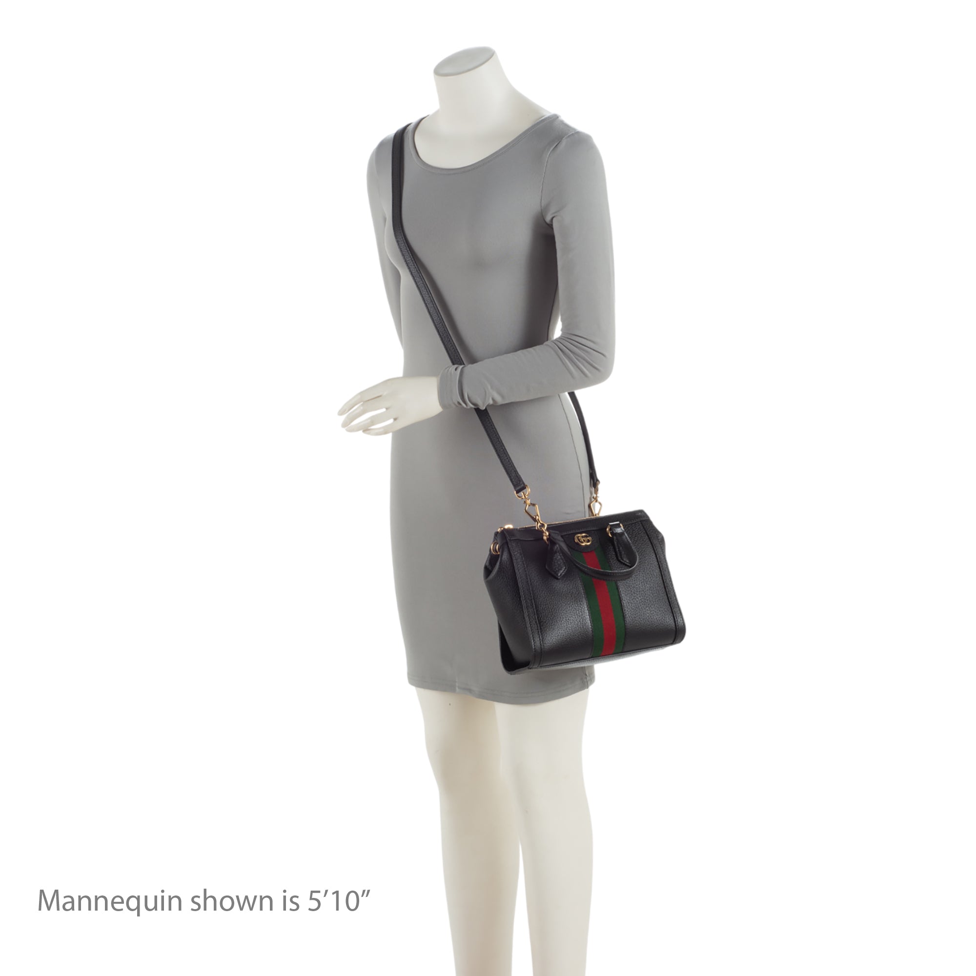 Gucci Leather Ophidia Small Tote