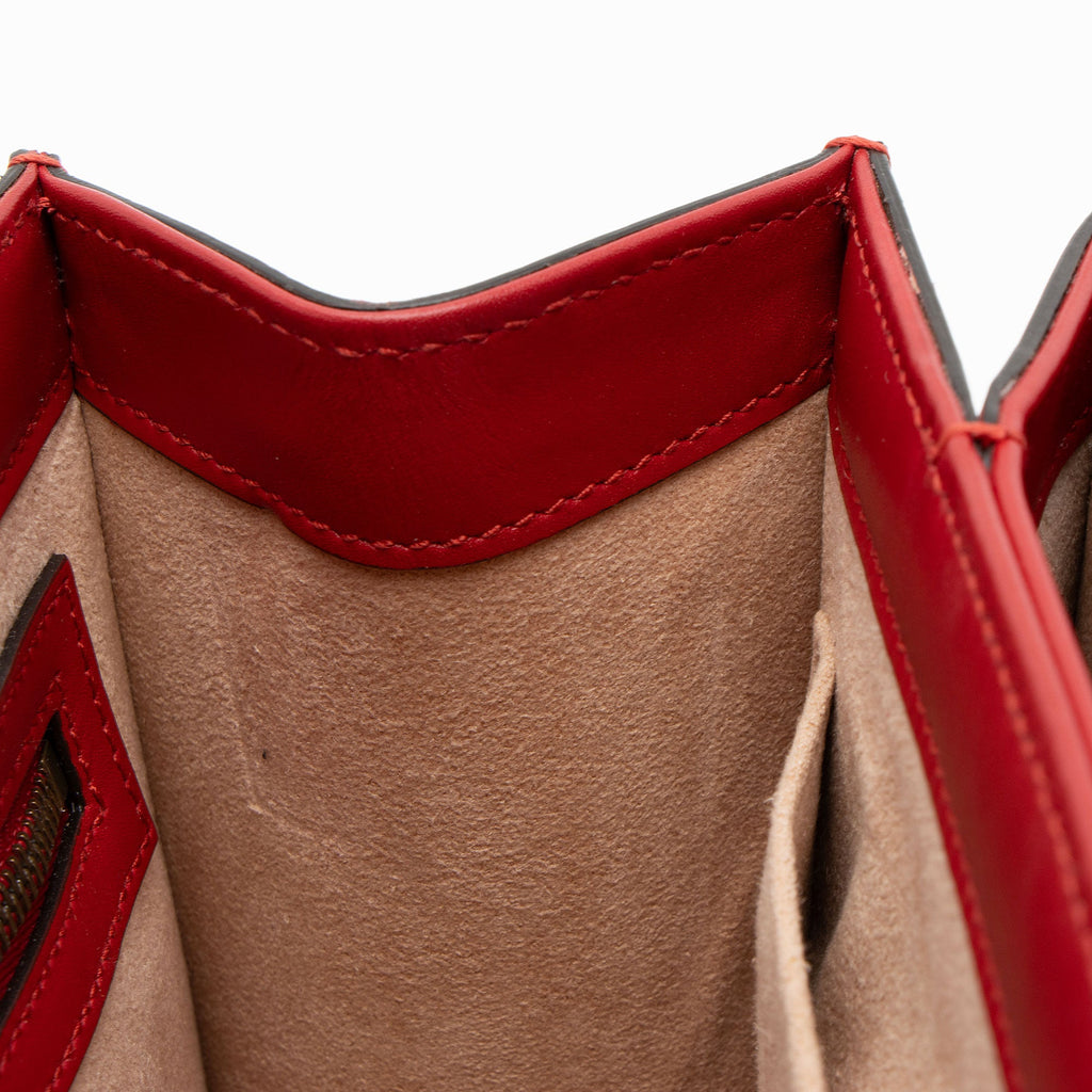 Gucci Leather Queen Margaret Top Handle (SHF-oBE2Ol)