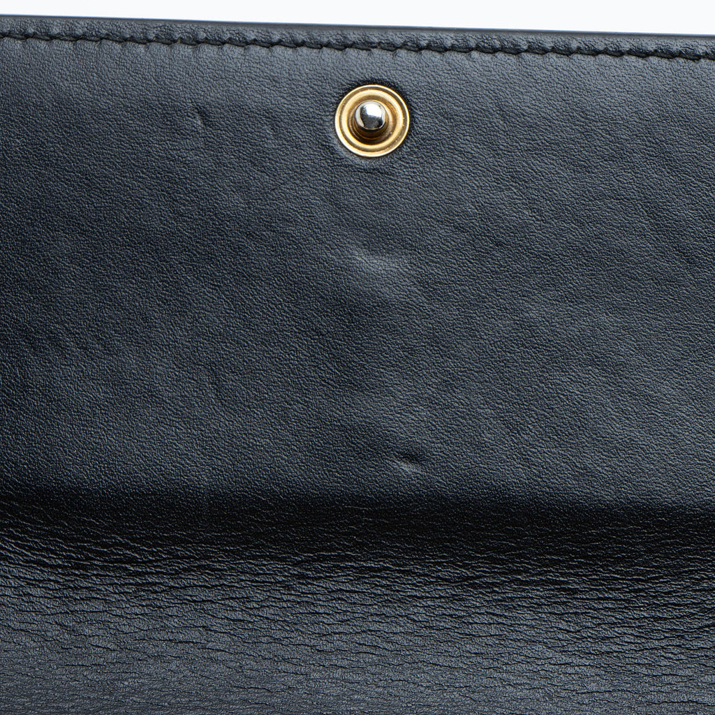 Gucci Leather Queen Margaret Wallet on Chain