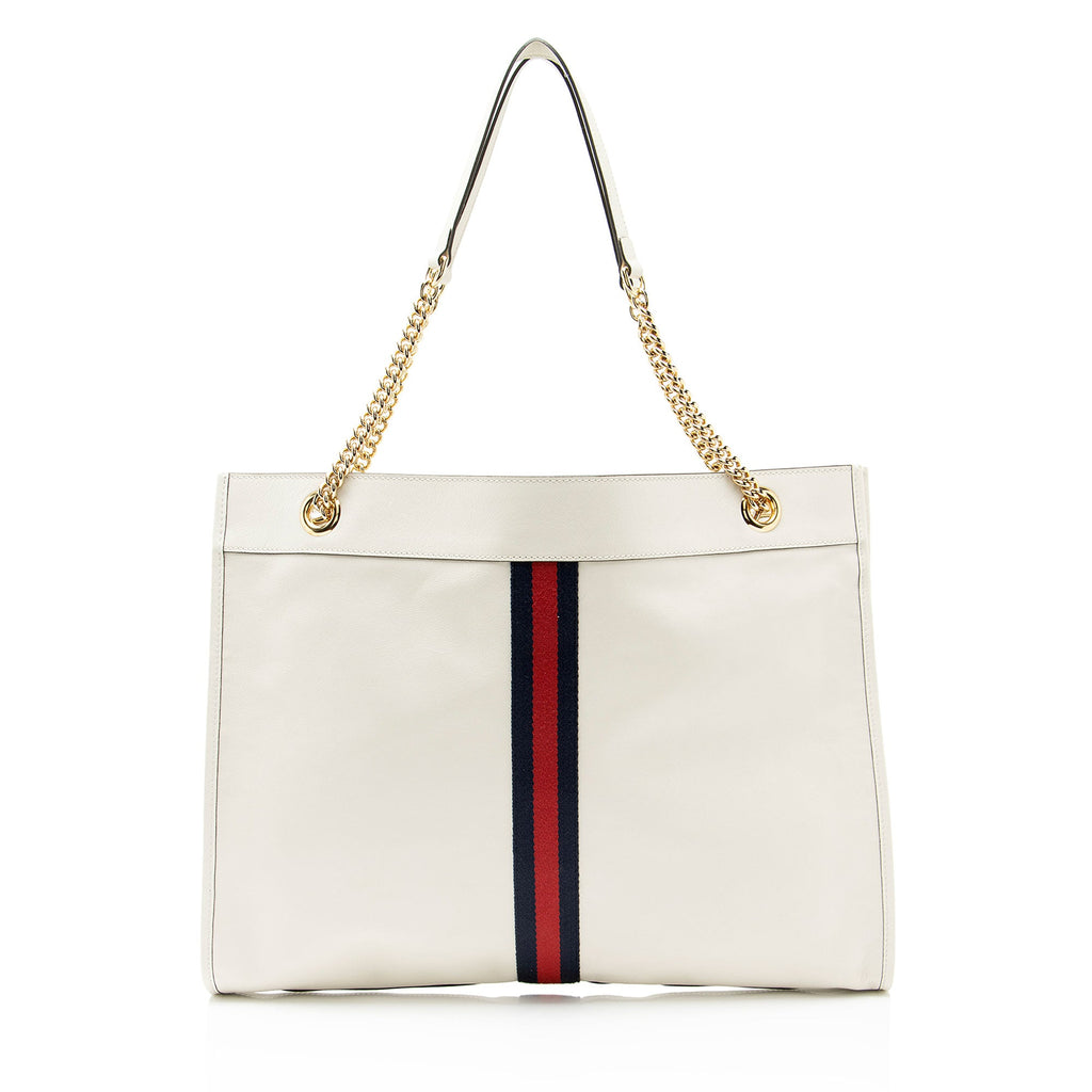 Gucci Leather Rajah Large Tote