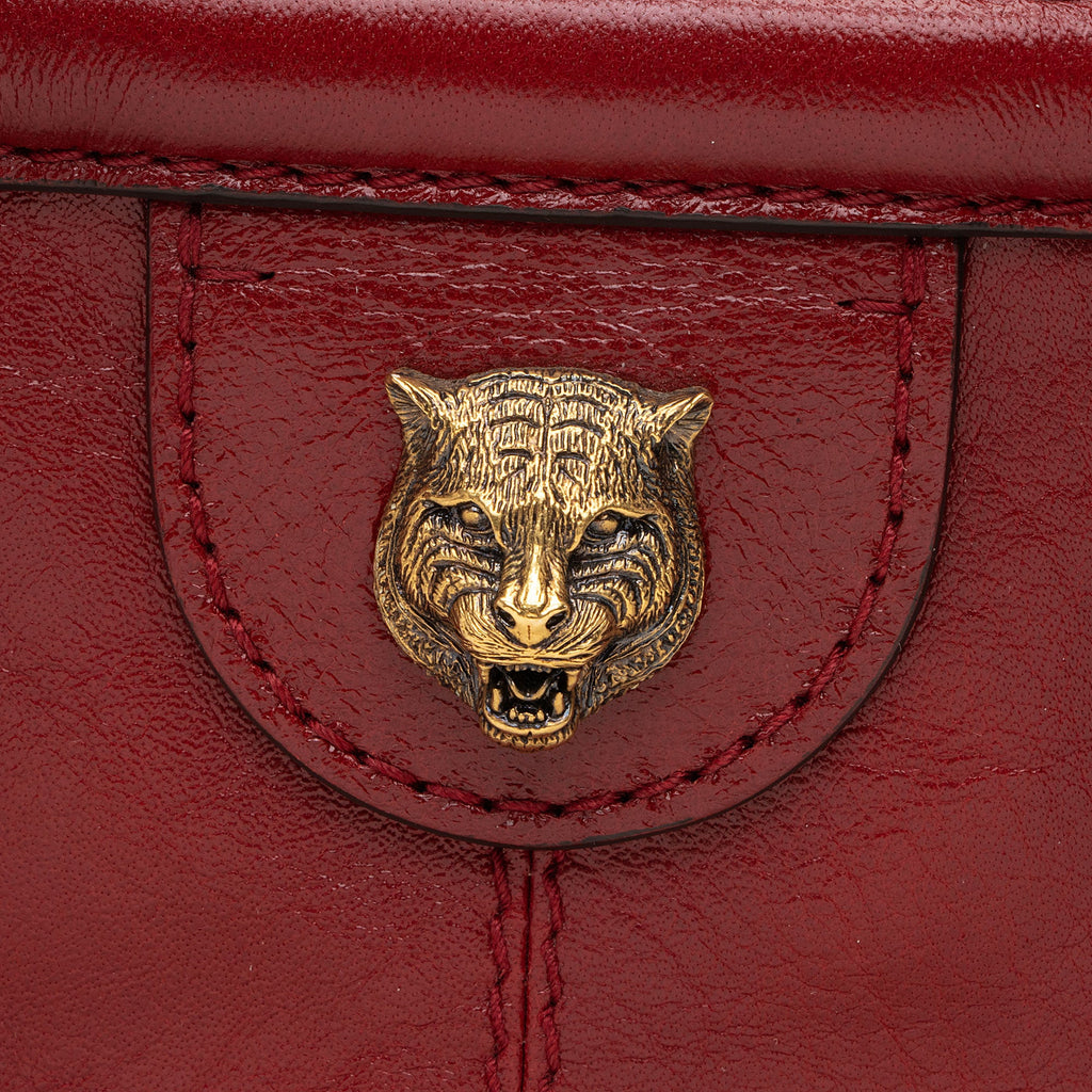 Gucci Leather Rebelle Medium Satchel