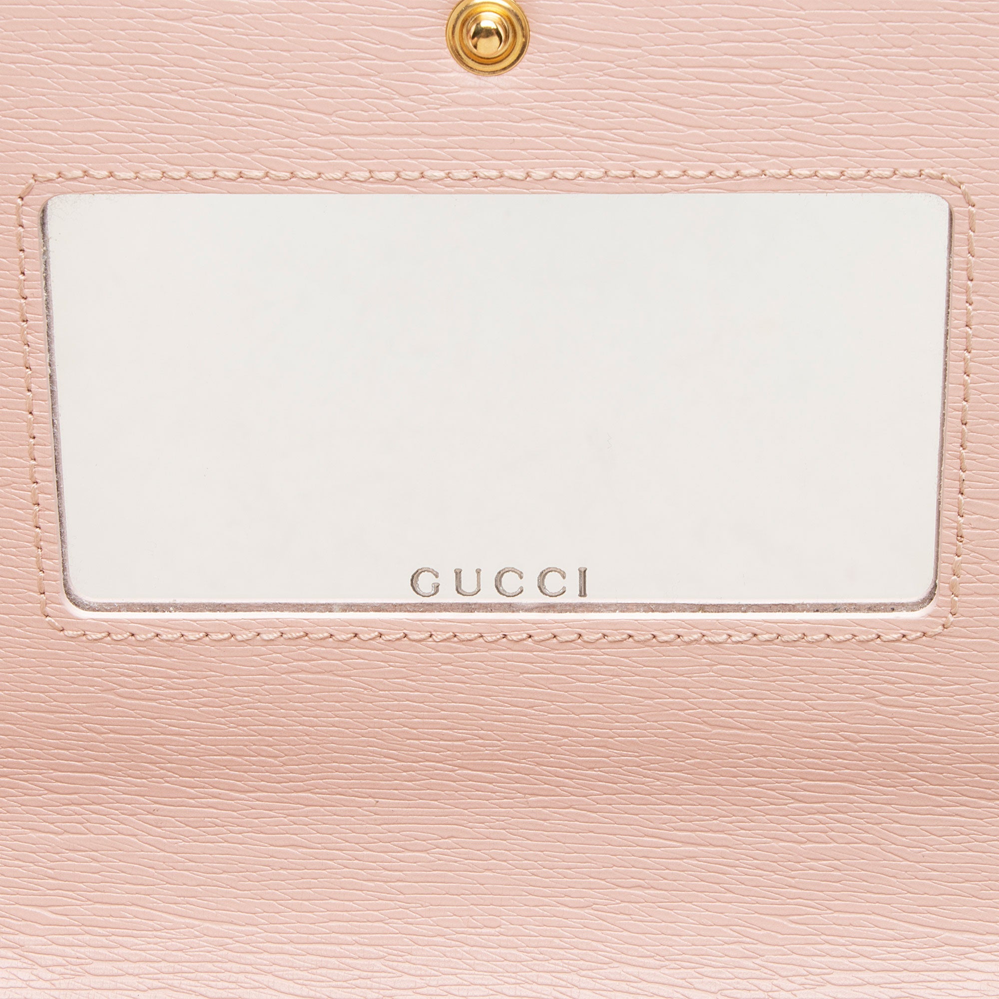 Gucci Leather Script Wallet on Chain