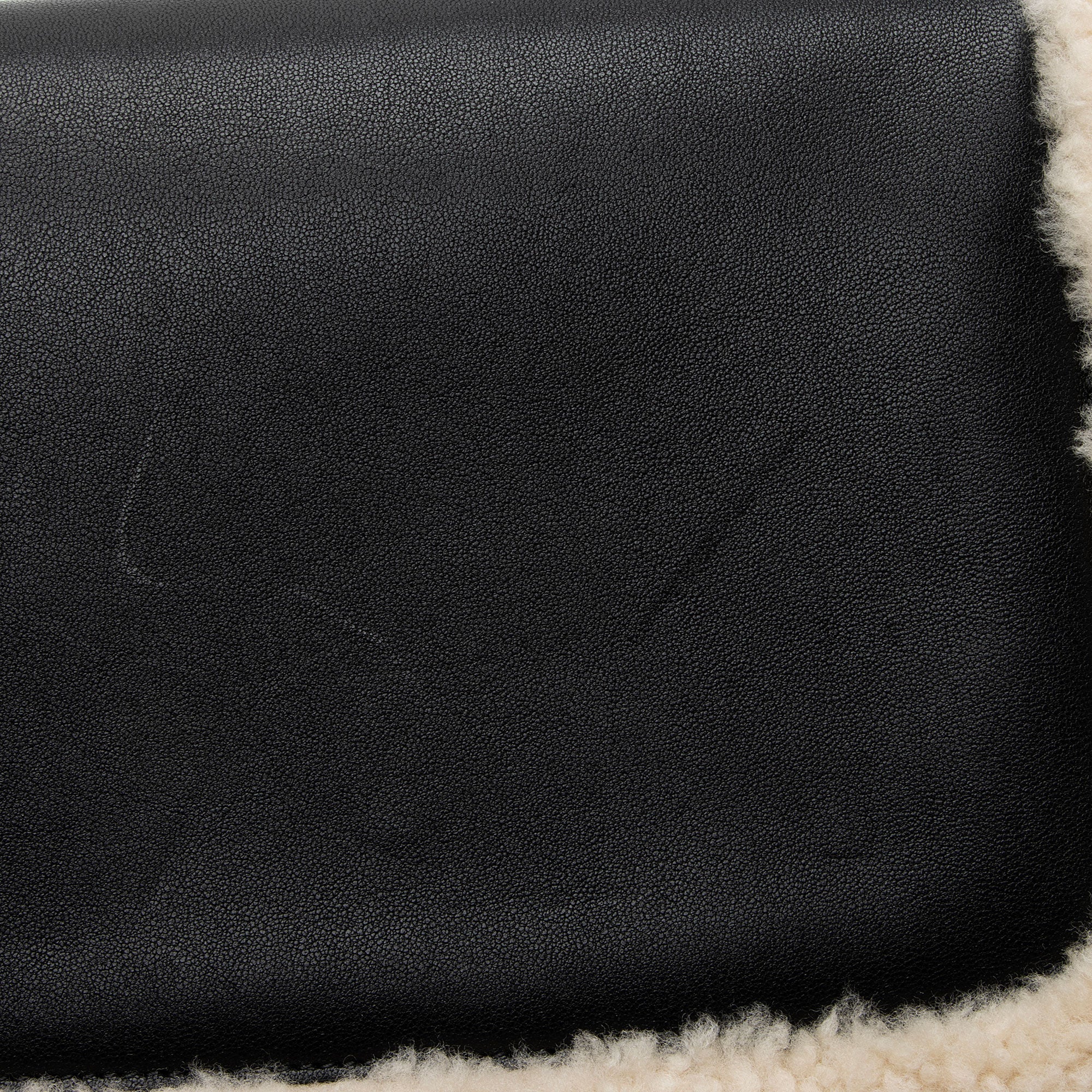 Gucci Leather Shearling Horsebit 1955 Small Bag