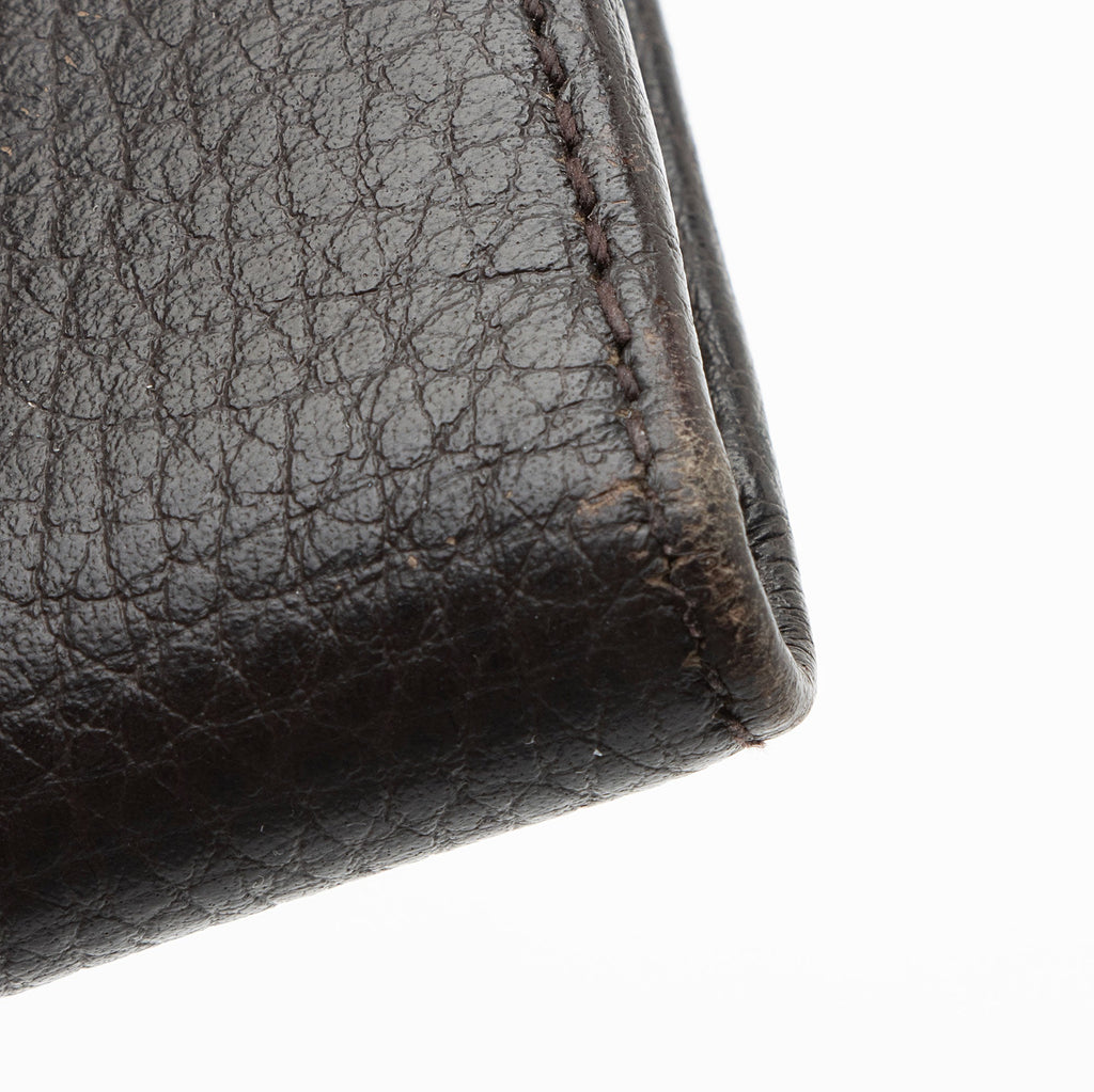 Gucci Leather Signoria Continental Wallet