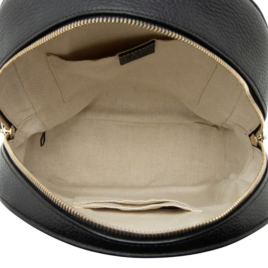 Gucci Leather Soho Chain Backpack