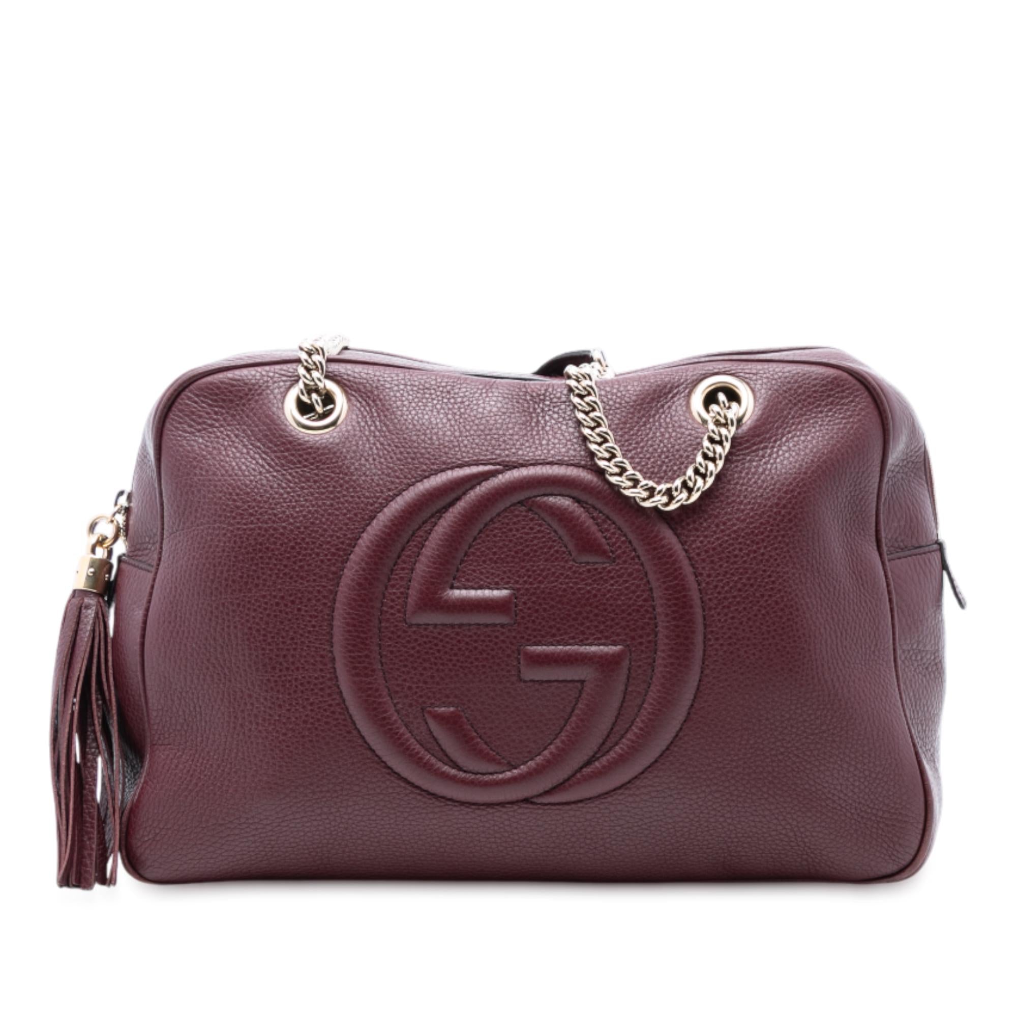 Gucci Leather Soho Chain Shoulder