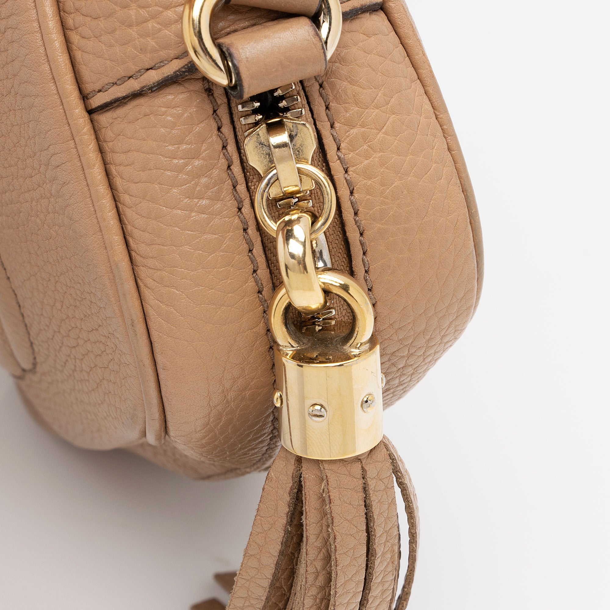 Gucci Leather Soho Disco Bag - FINAL SALE (SHF-lzj3mO)