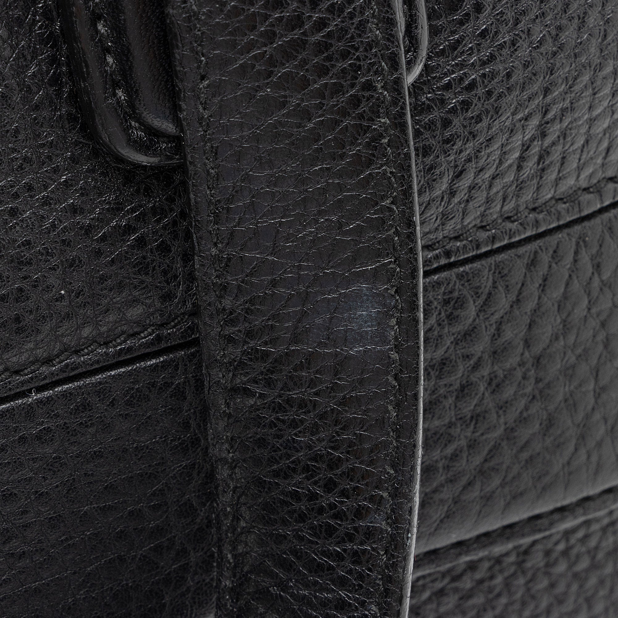 Gucci Leather Soho Duffle Bag (SHF-WH9J41)