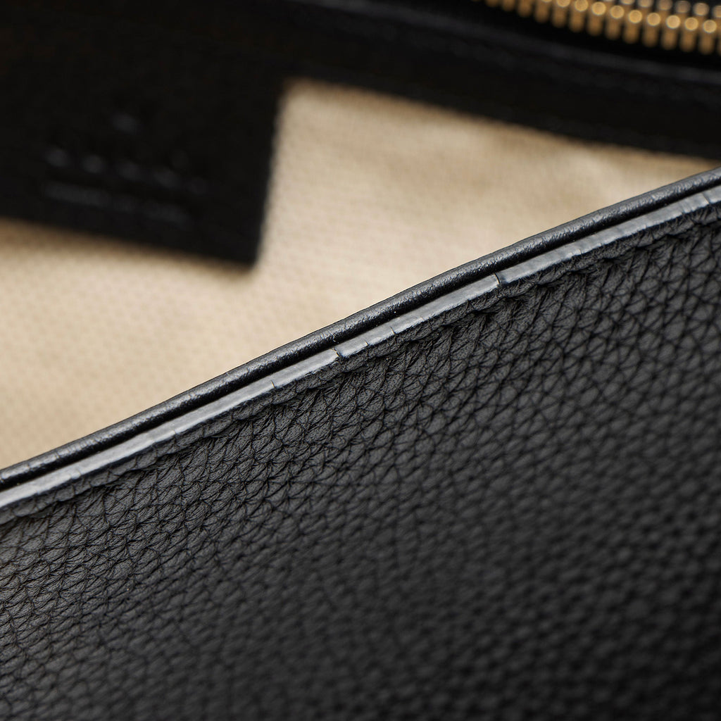 Gucci Leather Soho Medium Flap Bag (SHF-h90S5H)
