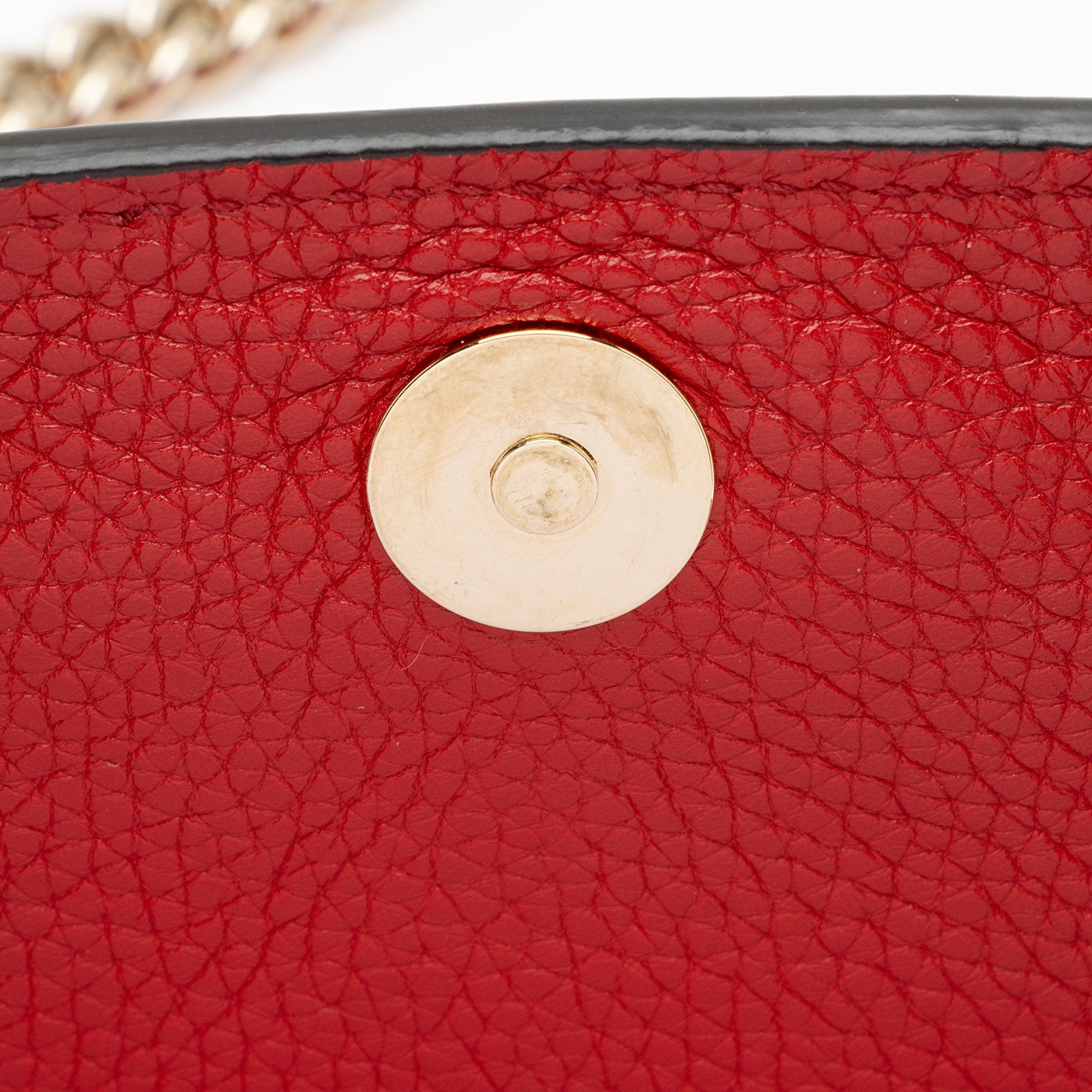 Gucci Leather Soho Medium Flap Bag