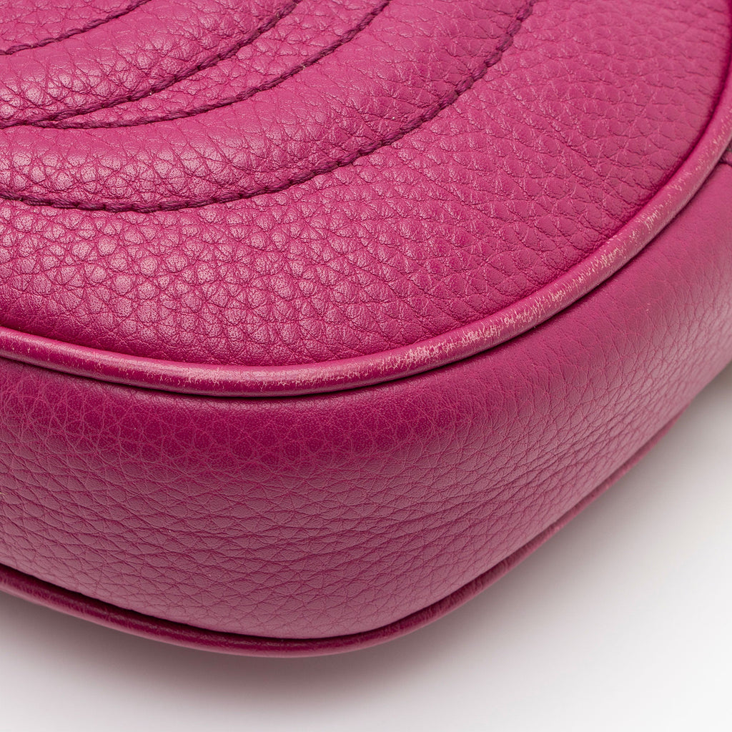 Gucci Leather Soho Mini Chain Bag (SHF-8kN0JE)