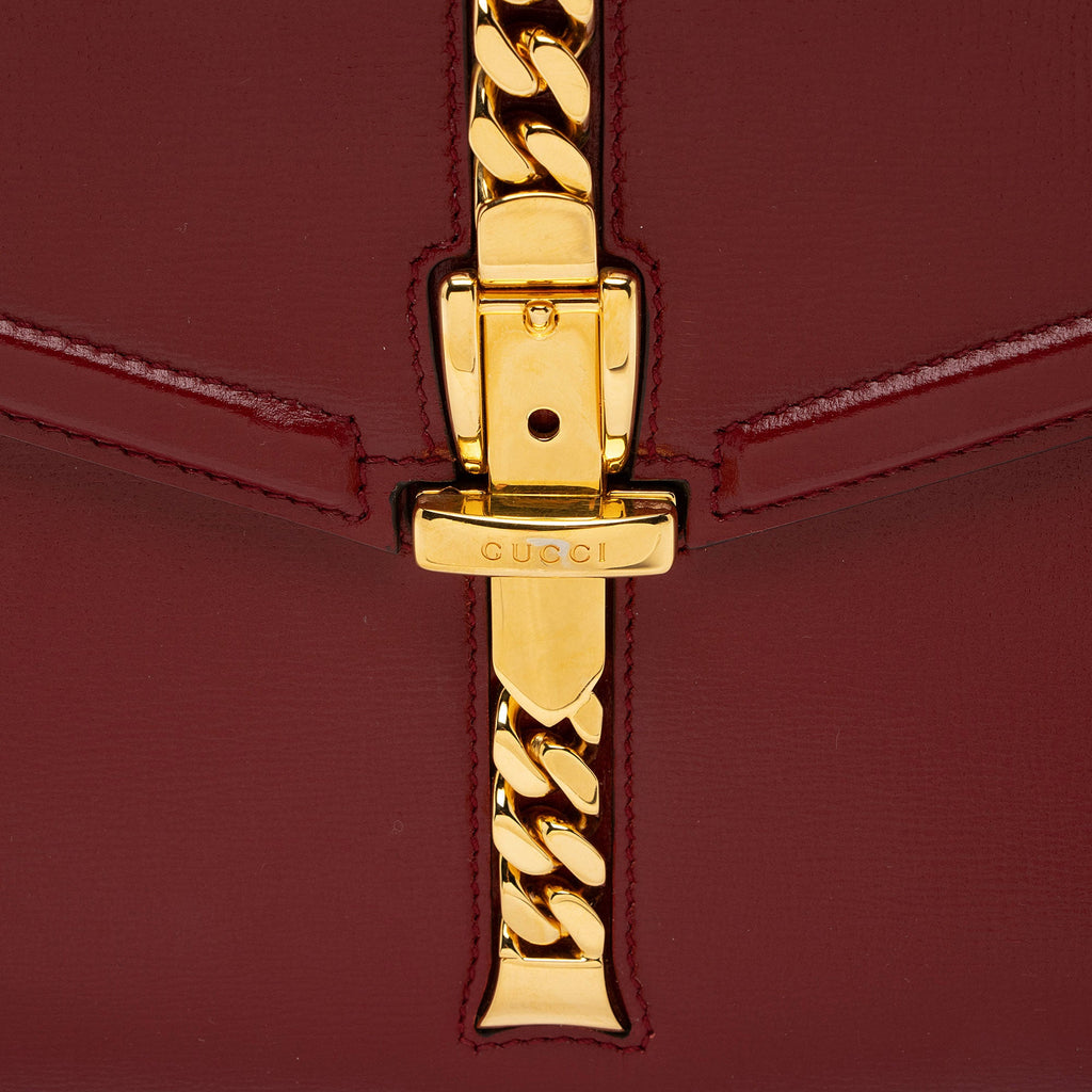 Gucci Leather Sylvie 1969 Medium Top Handle