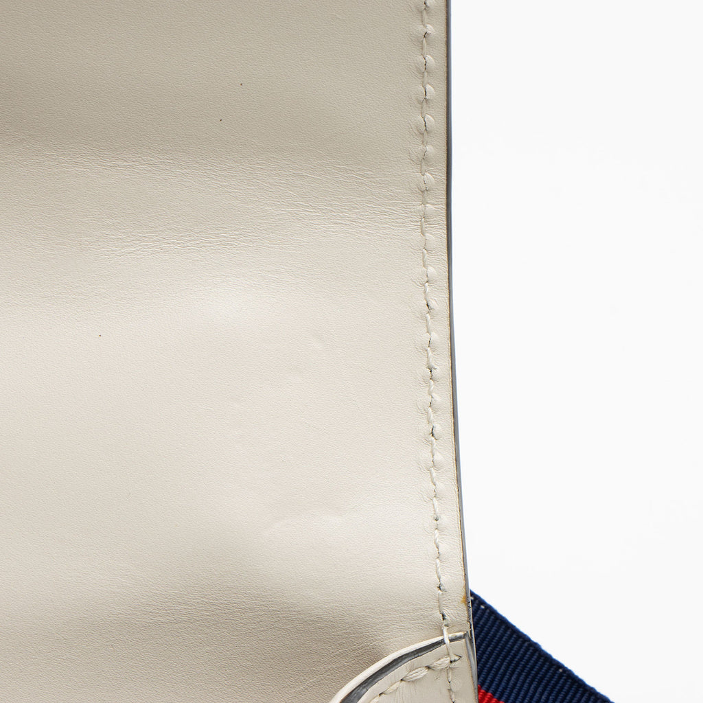 Gucci Leather Sylvie Mini Chain Bag