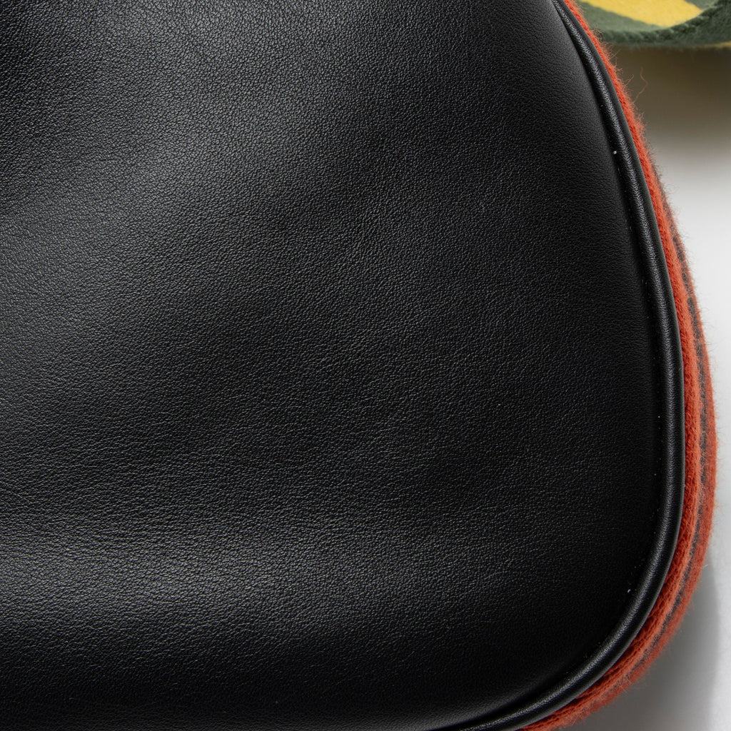 Gucci Leather Web Attache Small Shoulder Bag