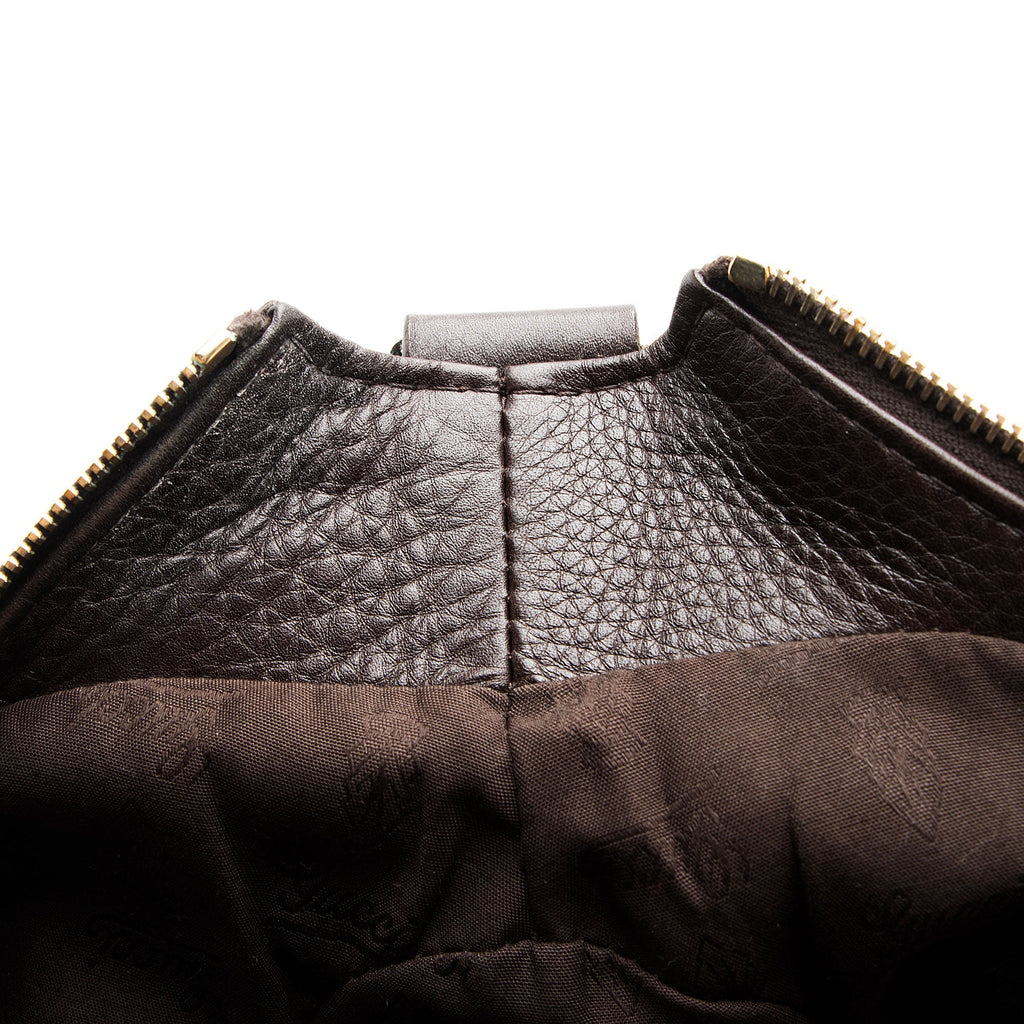 Gucci Leather Web Heritage Horsebit Large Hobo (SHF-mg2vZO)