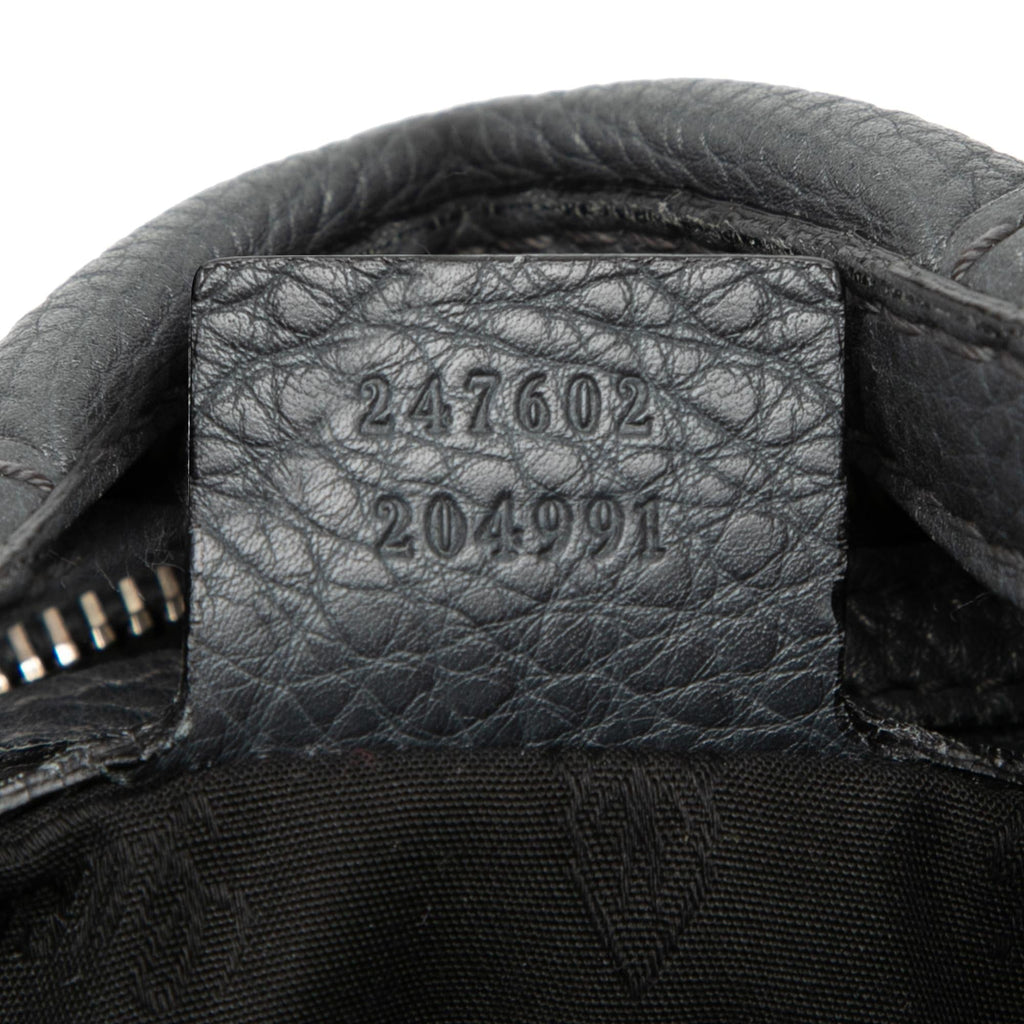 Gucci Leather Web Horsebit Heritage Hobo