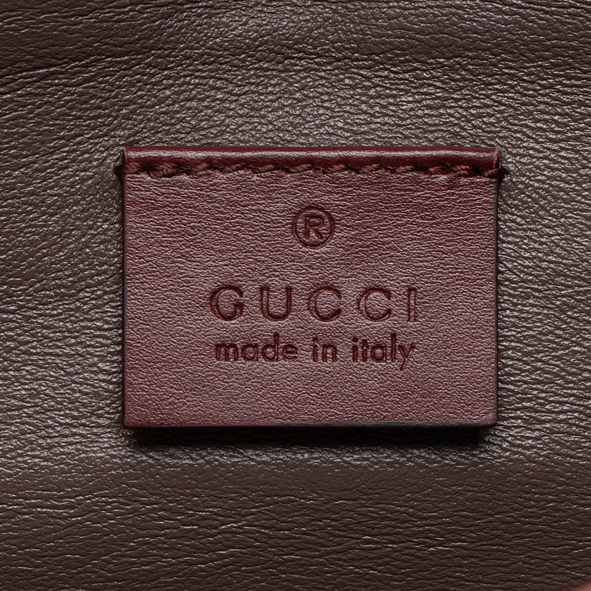 Gucci Leather Zumi Mini Bag