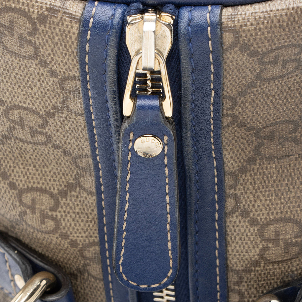 Gucci Limited Edition GG Supreme Unicef America Flag Boston Bag