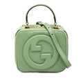 Gucci Matelasse Calfskin Blondie Top Handle Satchel