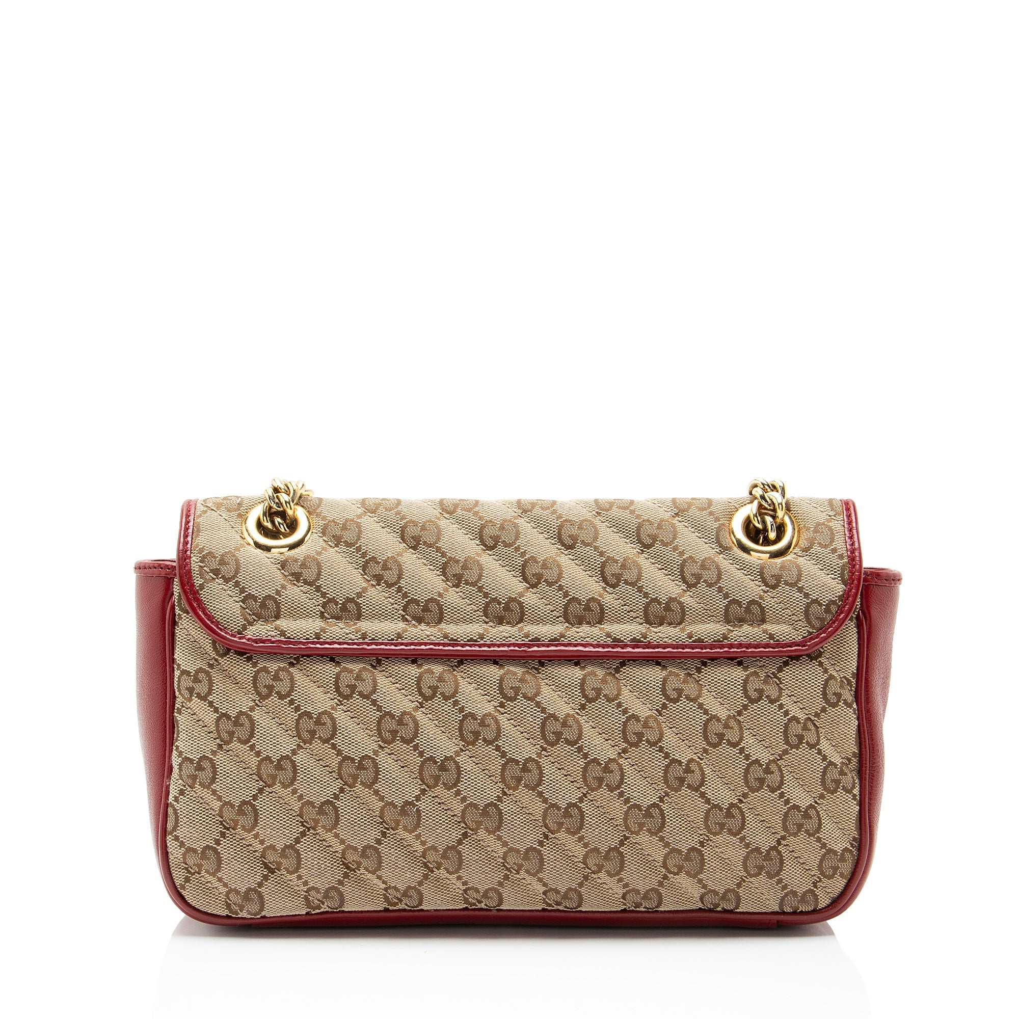 Gucci Matelasse GG Canvas GG Marmont Medium Flap Bag
