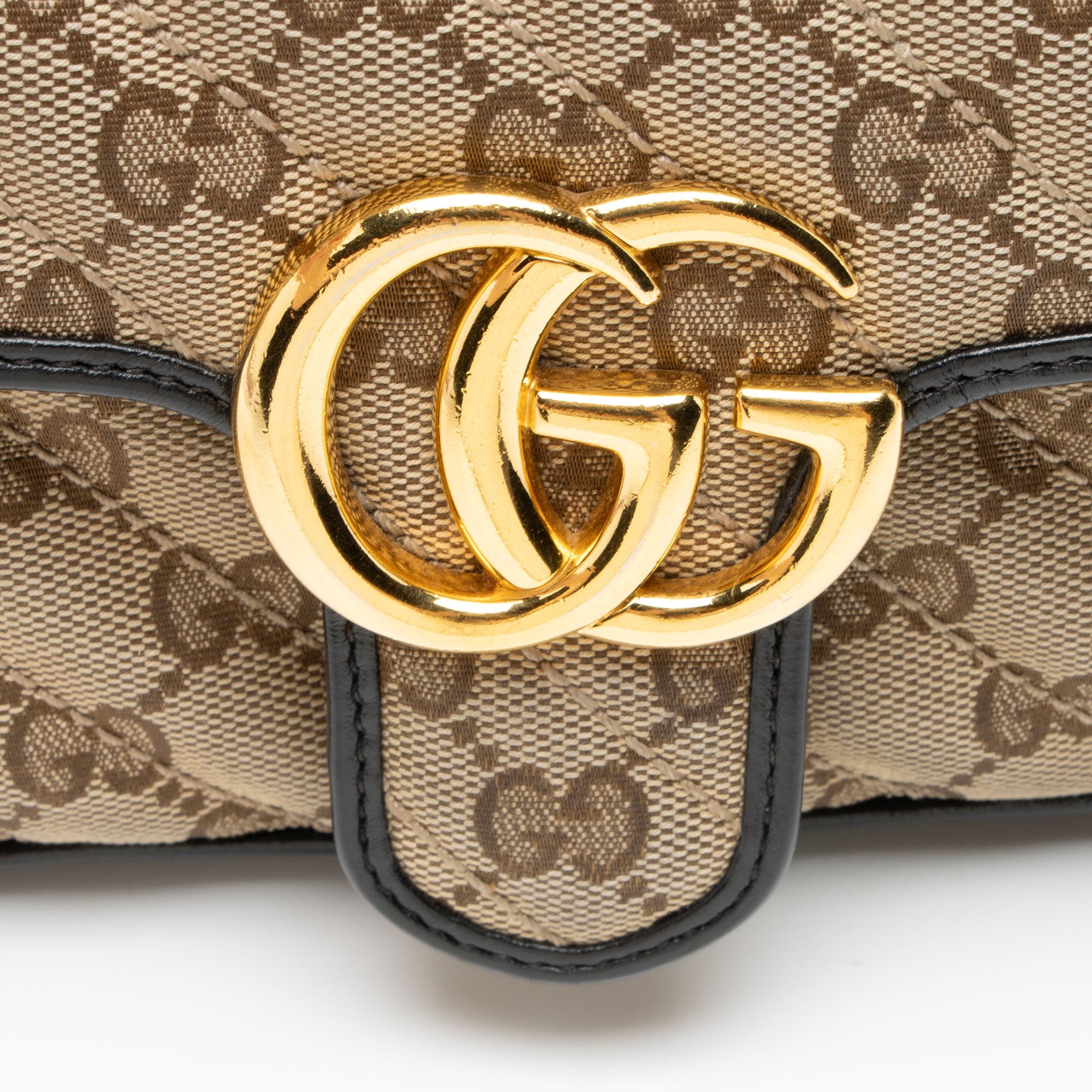 Gucci Matelasse GG Canvas GG Marmont Small Flap Bag