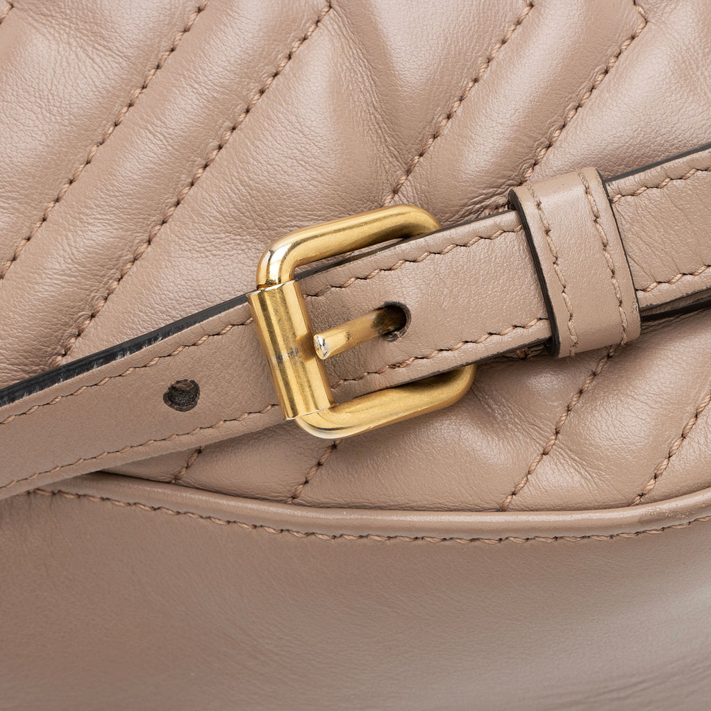 Gucci Matelasse Leather GG Marmont Backpack