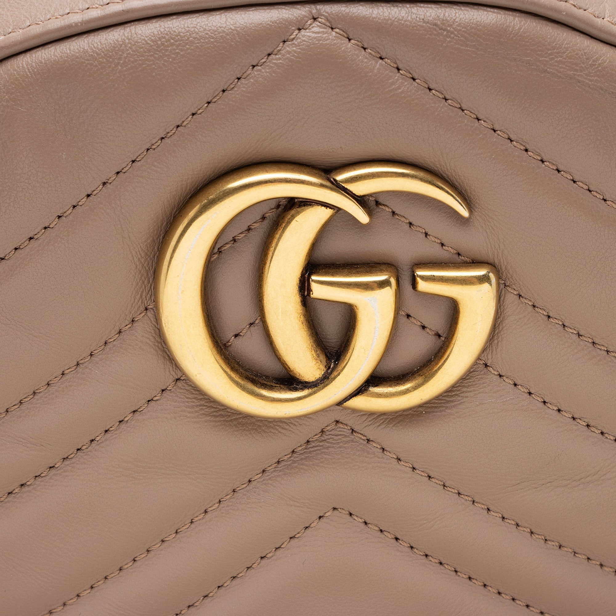 Gucci Matelasse Leather GG Marmont Backpack