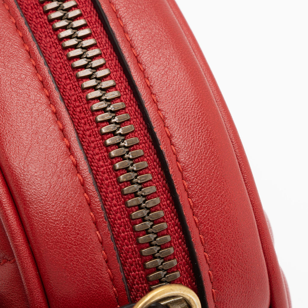 Gucci Matelasse Leather GG Marmont Belt Bag - Size 30 / 75 (SHF-y2BQuJ)