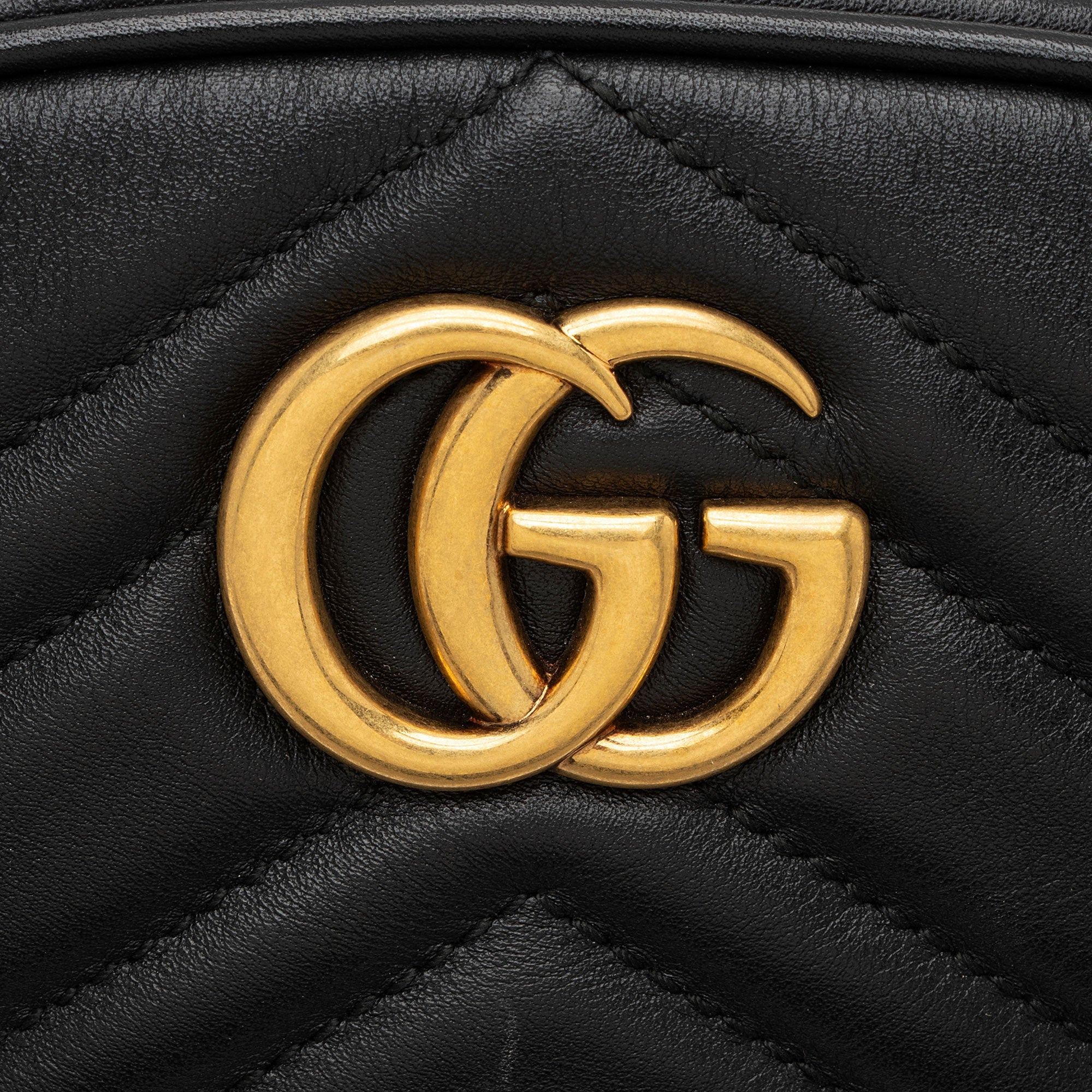 Gucci Matelasse Leather GG Marmont Belt Bag - Size 30 / 75 (SHF-LoosRT)