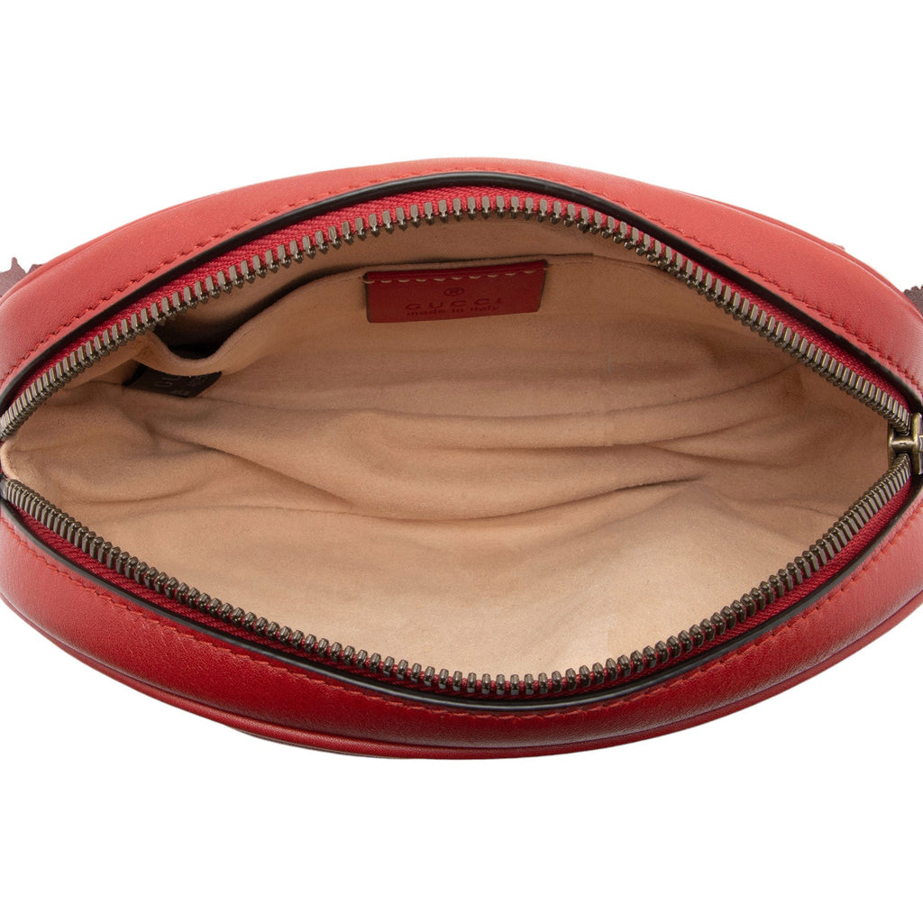 Gucci Matelasse Leather GG Marmont Belt Bag - Size 38 / 95
