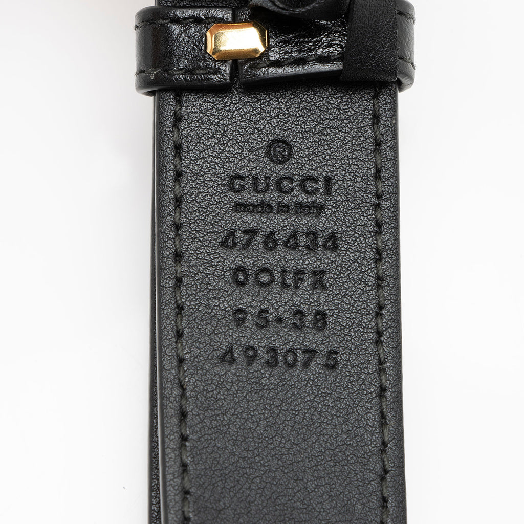 Gucci Matelasse Leather GG Marmont Belt Bag - Size 95