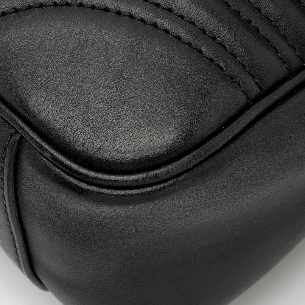 Gucci Matelasse Leather GG Marmont Medium Flap Bag