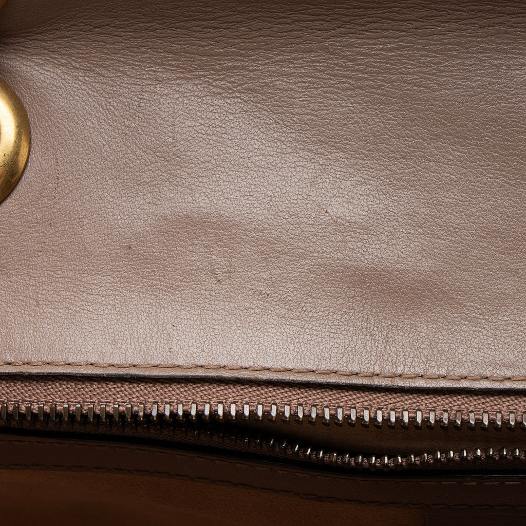 Gucci Matelasse Leather GG Marmont Medium Flap Bag