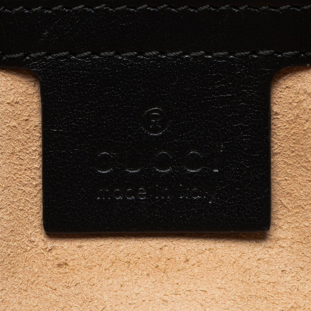 Gucci Matelasse Leather GG Marmont Medium Flap Bag