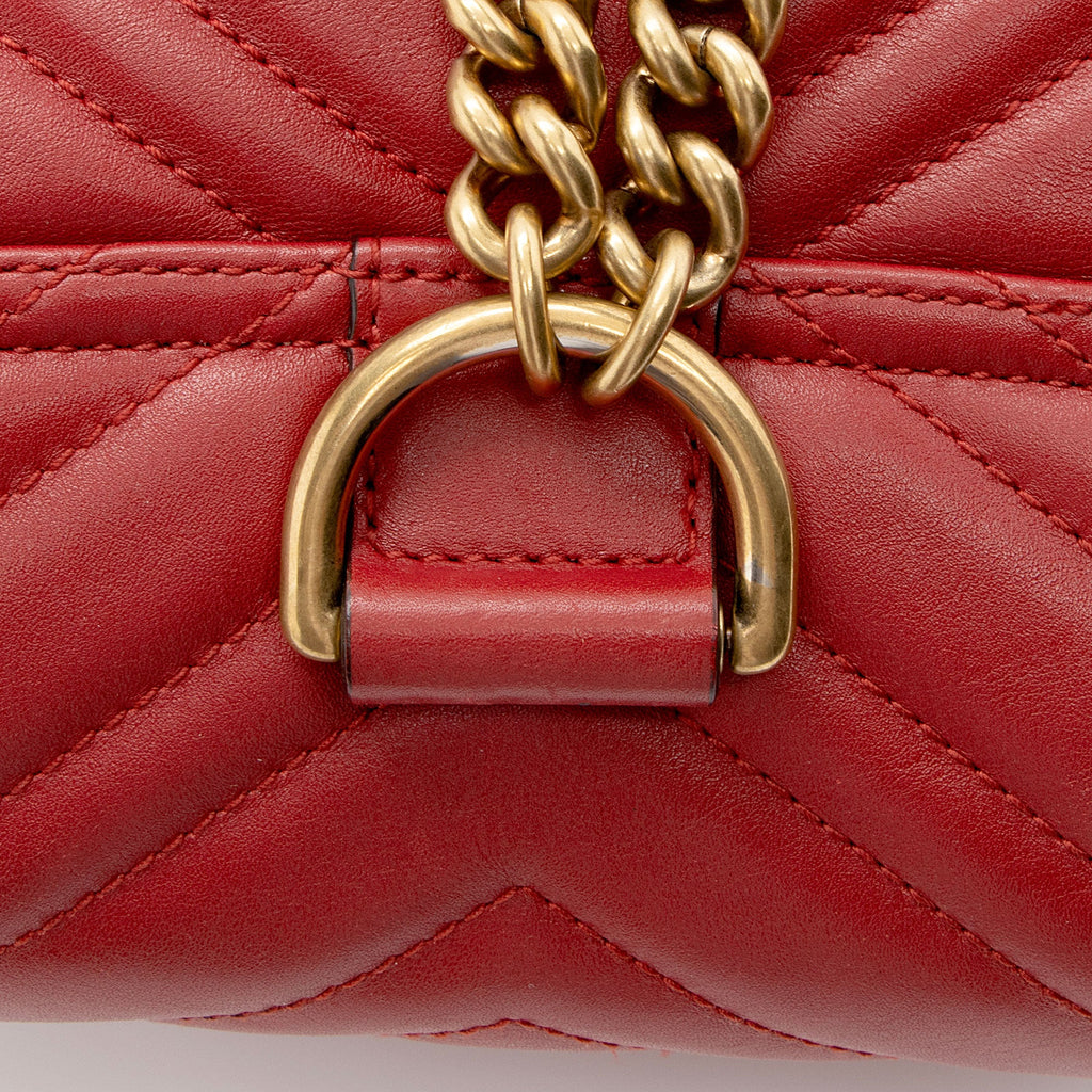 Gucci Matelasse Leather GG Marmont Mini Backpack (SHF-QNu94U)