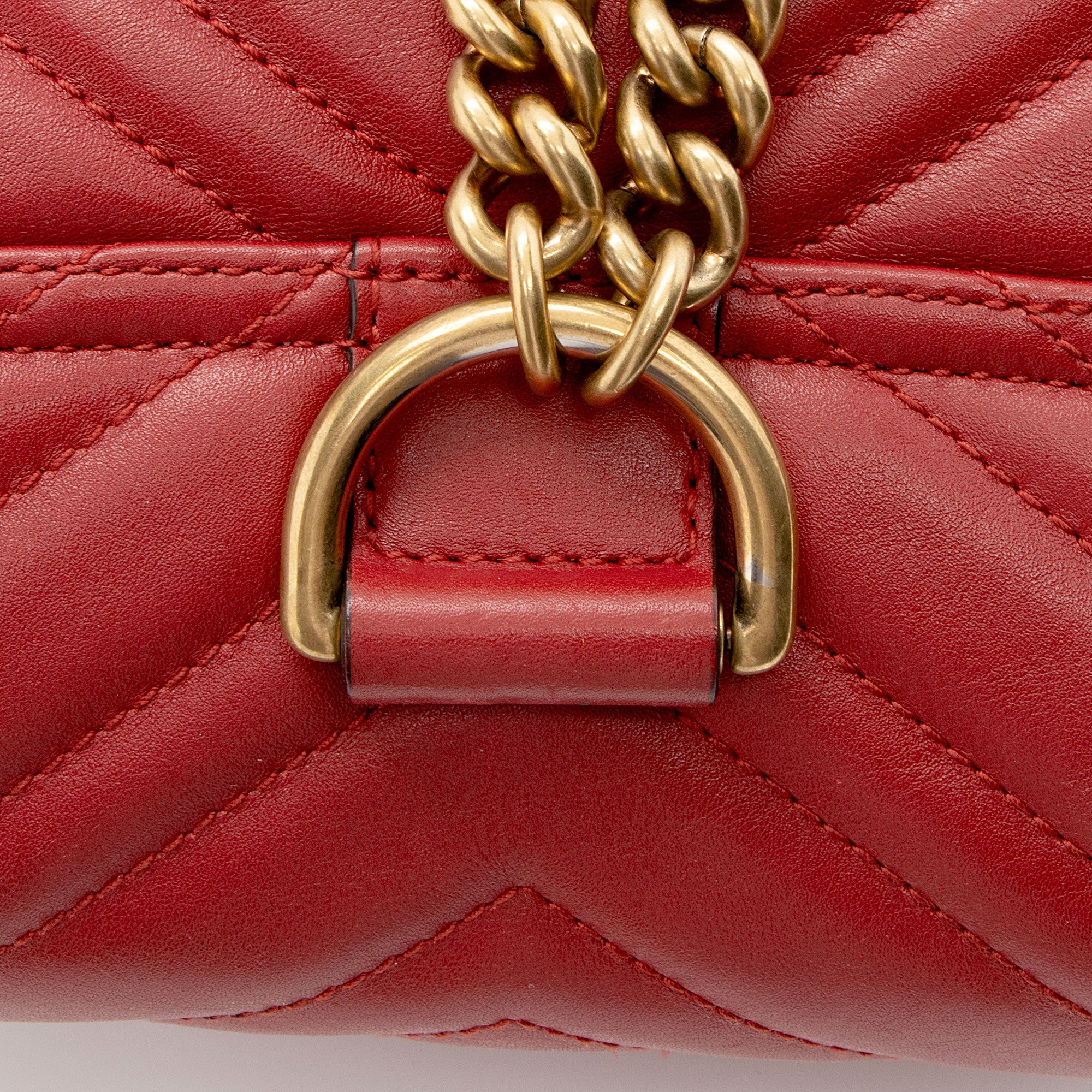 Gucci Matelasse Leather GG Marmont Mini Backpack (SHF-QNu94U)