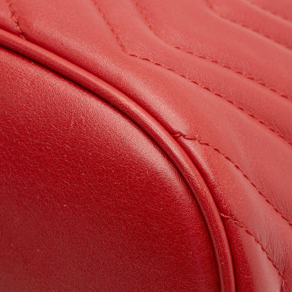 Gucci Matelasse Leather GG Marmont Mini Backpack (SHF-QNu94U)