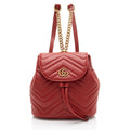 Gucci Matelasse Leather GG Marmont Mini Backpack