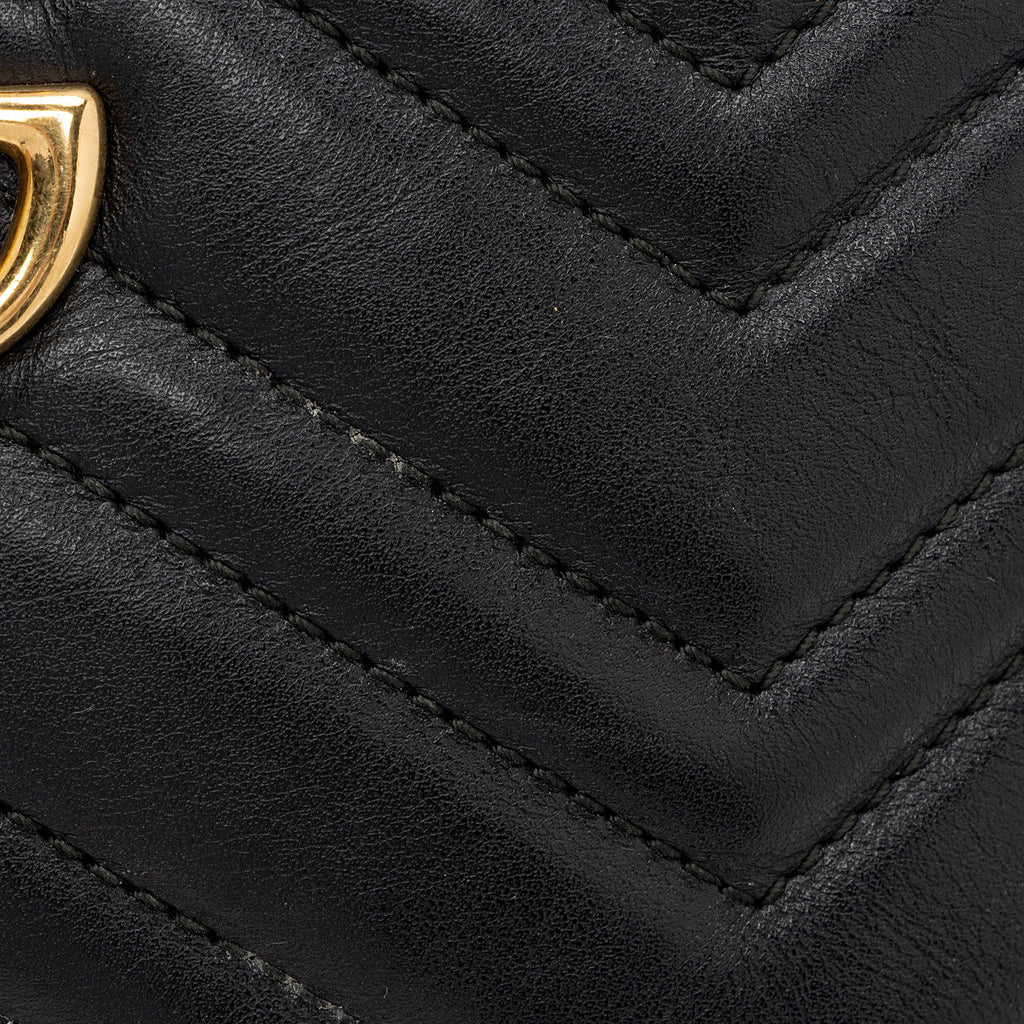 Gucci Matelasse Leather GG Marmont Mini Bag (SHF-MVP7lQ)
