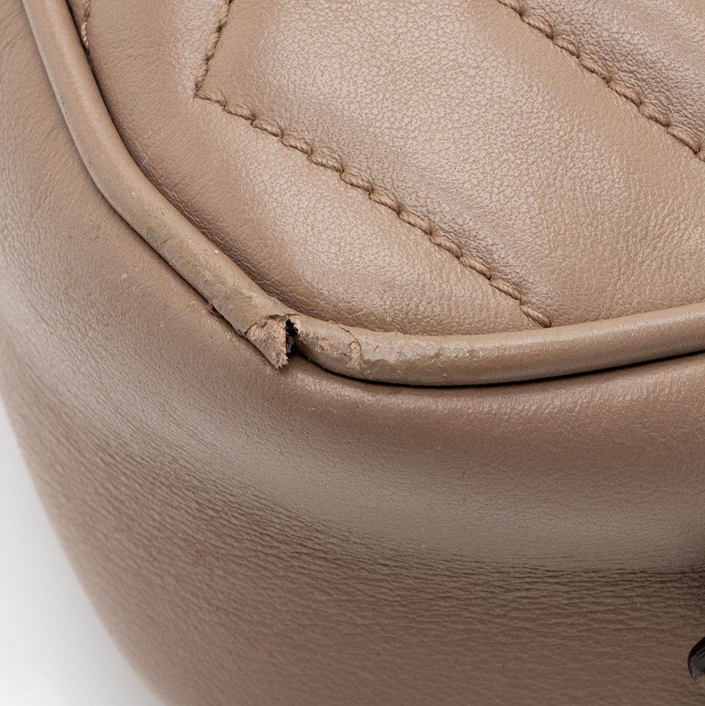 Gucci Matelasse Leather GG Marmont Mini Bag (SHF-rnywkF)